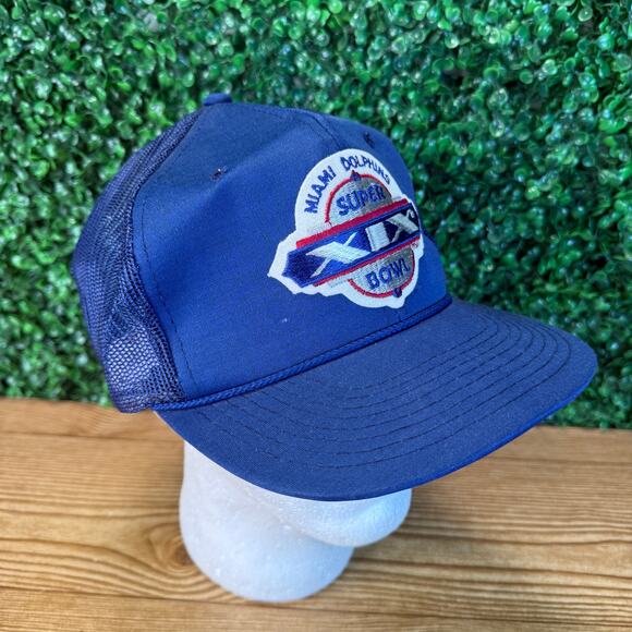 VTG 1985 Super Bowl XIX NFL Sports Specialties Snapback Hat Dolphins 49ers - Picture 4 of 8